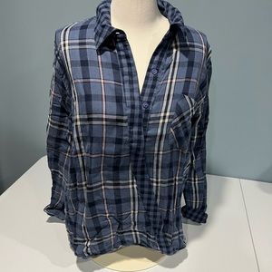 Always and Forever flannel looking blouse